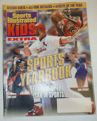Sports Illustrated For Kids Magazine Michael Jordan McGwire Winter 1998 021915r
