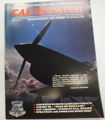 CAF Dispatch Magazine Airpower Museum Campaign January/February 1989 050415R
