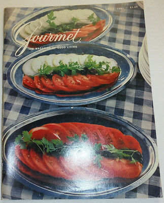 Gourmet Magazine Corfu Gastronomic Sans Argent April 1981 100914R