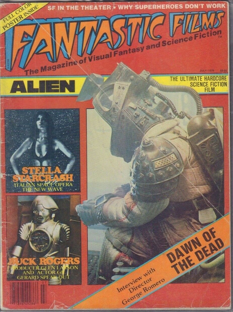 Fantastic Films July 1979 Dawn of The Dead Stella Starcrash 020918DBE