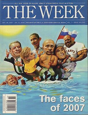 The Week December 2007 January 2008 The Faces of 2007 VG 062416DBE