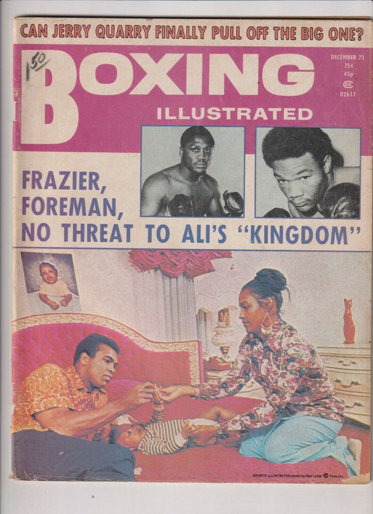 Boxing Illustrated Mag Joe Frazier Muhammad Ali December 1973 111219nonr2