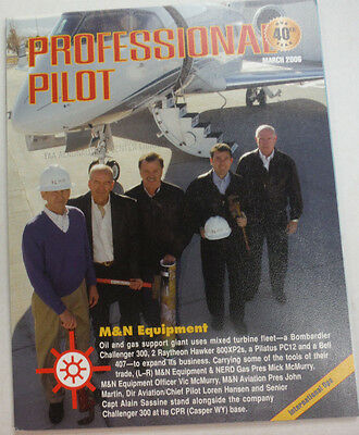 Professional Pilot Magazine M&N Equipment Mick McMurry March 2006 FAL 060215R