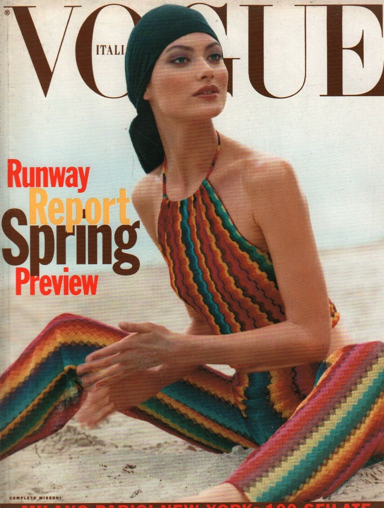 Vogue Italia Spring Preview Supplement 1996 Complete Missoni 100220ame