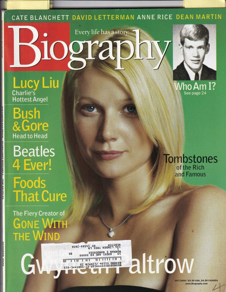 Biography Mag Gwyneth Paltrow Lucy Lui The Beatles October 2000 080619nonr