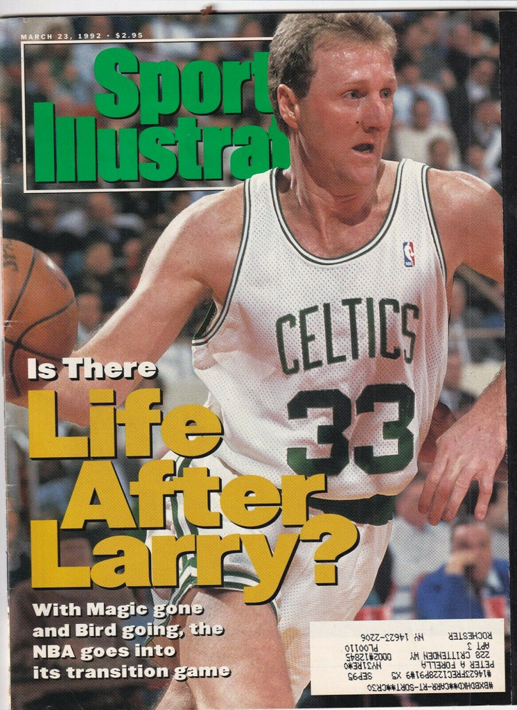 Sports Illustrated Larry Bird March 23, 1992 091619nonr