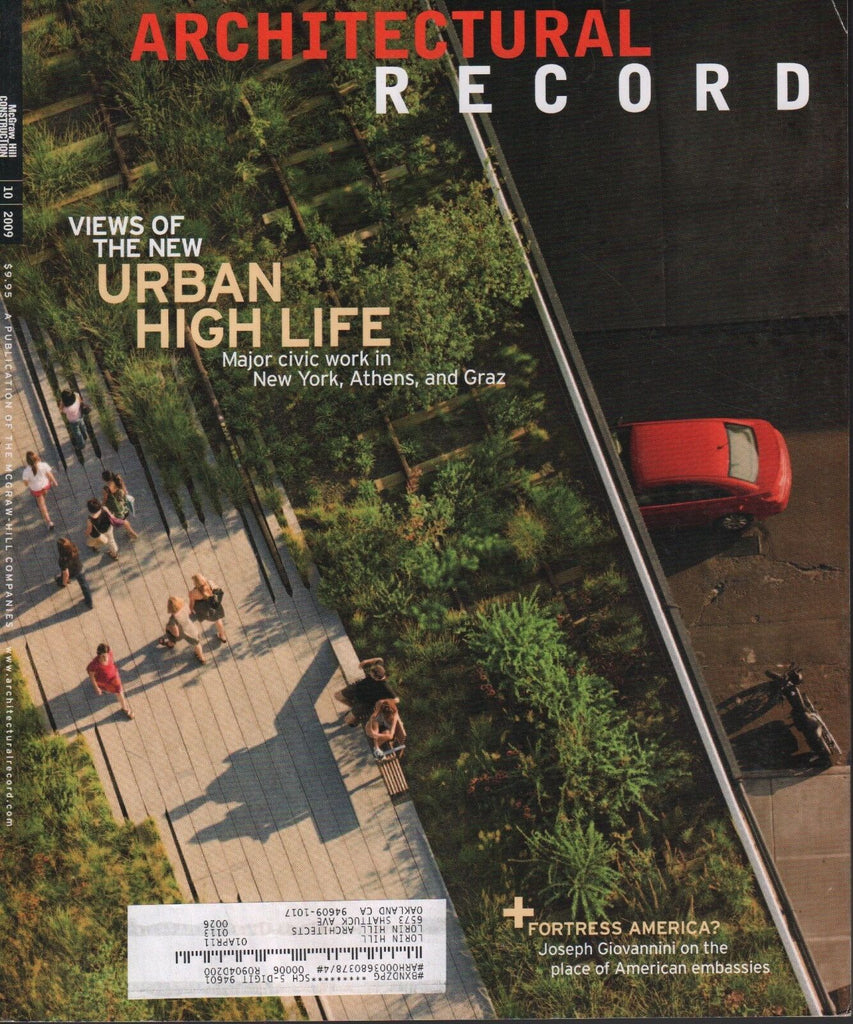 Architectural Record October 2009 Urban High Life,Fortress America 072517nonDBE2
