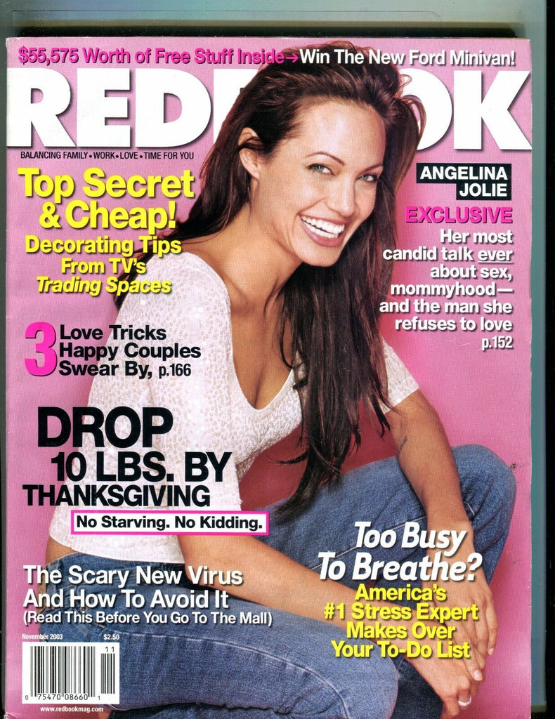 Redbook Magazine November 2003 Angelina Jolie EX No ML 051117nonjhe