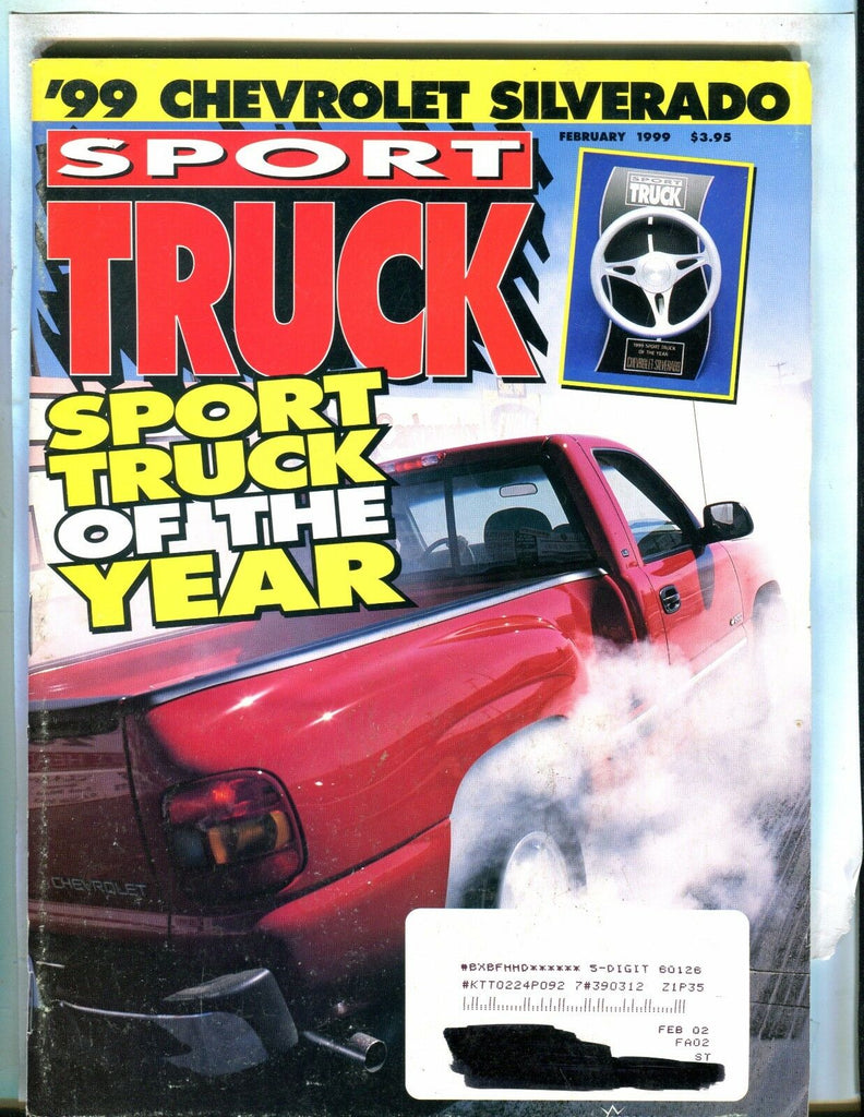 Sport Truck Magazine February 1999 Chevy Silverado VG w/ML 042417nonjhe