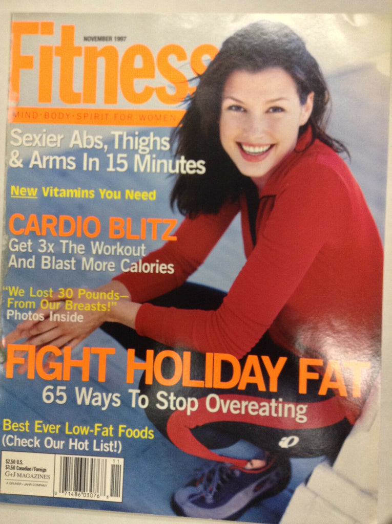 Fitness Magazine Fight Holiday Fat Cardio Blitz November 1997 080917nonr