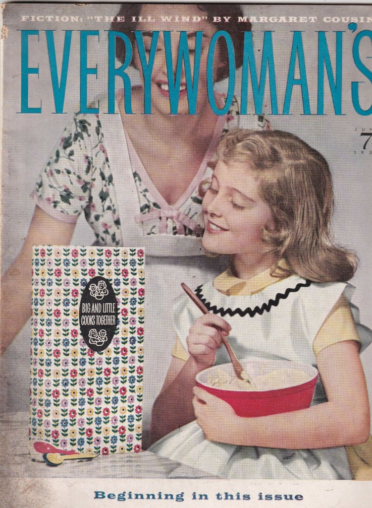 Everywoman's Magazine Mother-Child Cookbook That Grows June 1956 100719nonr
