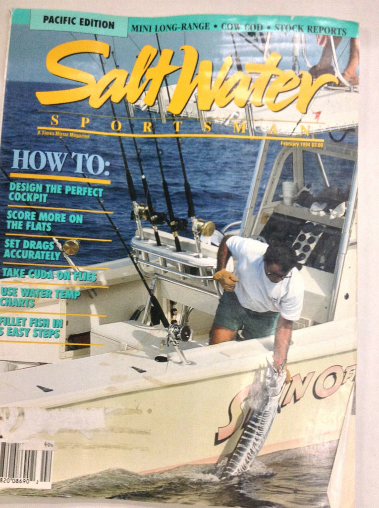 Salt Walter Magazine Design The Perfect Cockpit February 1994 062017nonr