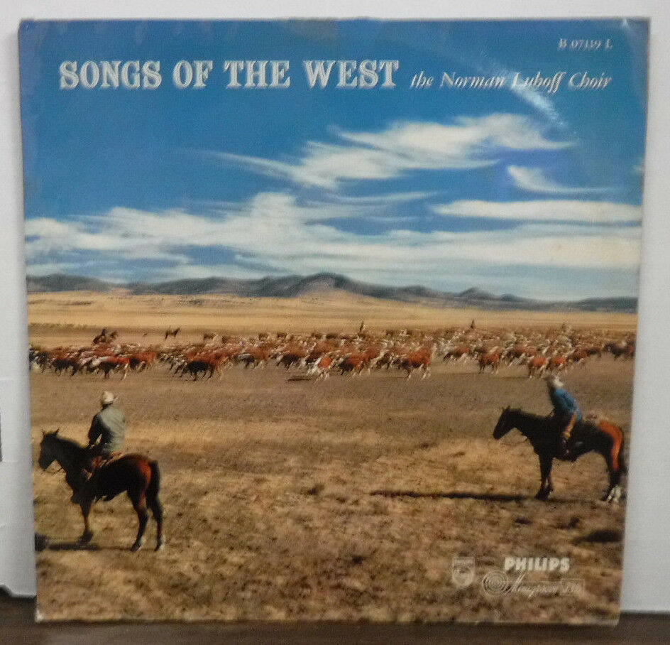 Songs Of The West The Norman Luboff Choir B 07119 L 092917mne
