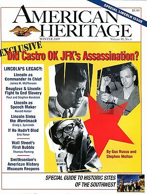American Heritage Magazine Winter 2009 JFK Assassination EX no ML 090816jhe