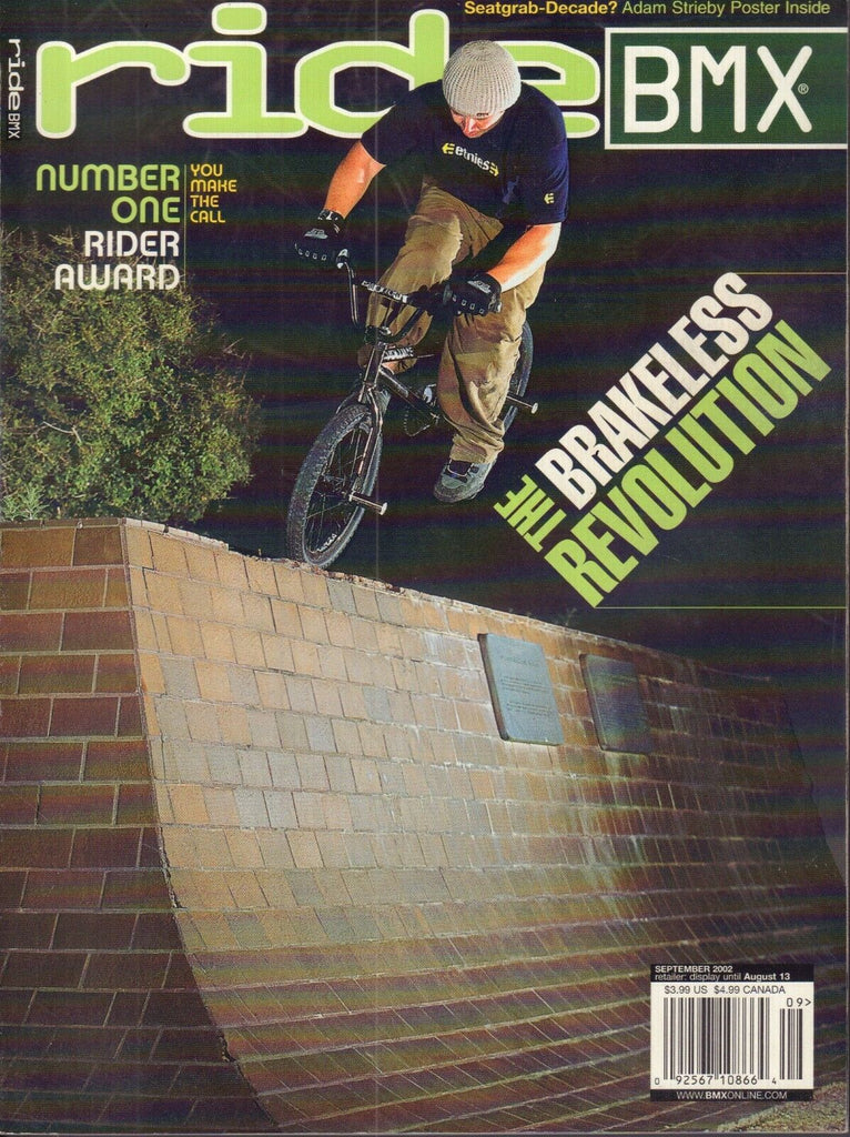 Ride BMX September 2002 The Brakeless Revolution 022717nonDBE