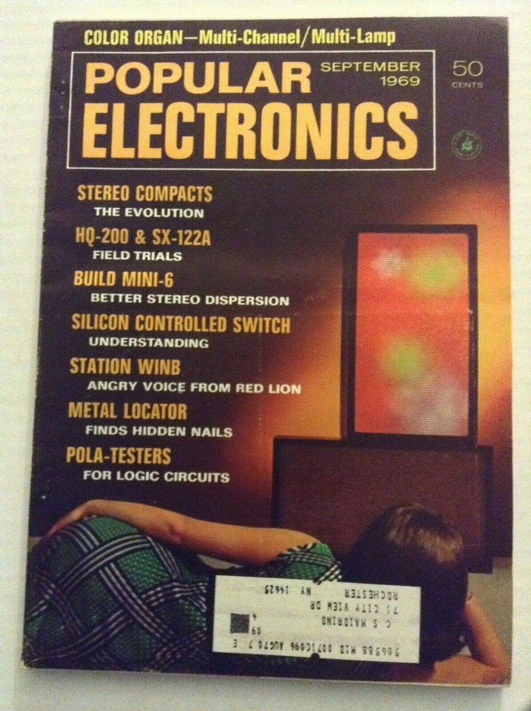 Popular Electronics Mag Stereo Compacts Build Mini-6 September 1969 092019nonrh