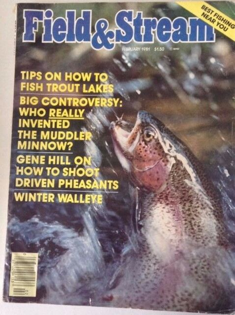 Field & Stream Magazine How To Fish Trout Lakes February 1981 043017nonrh