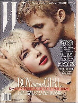 W October 2010 Ryan Gosling, Michelle Williams VG 070816DBE