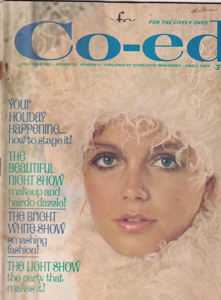 Co-Ed Magazine Snow Princess Holiday Happening December 1969 082819nonr