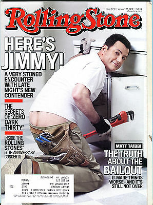 Rolling Stone Magazine January 17 2013 Jimmy Kimmel EX 032416jhe