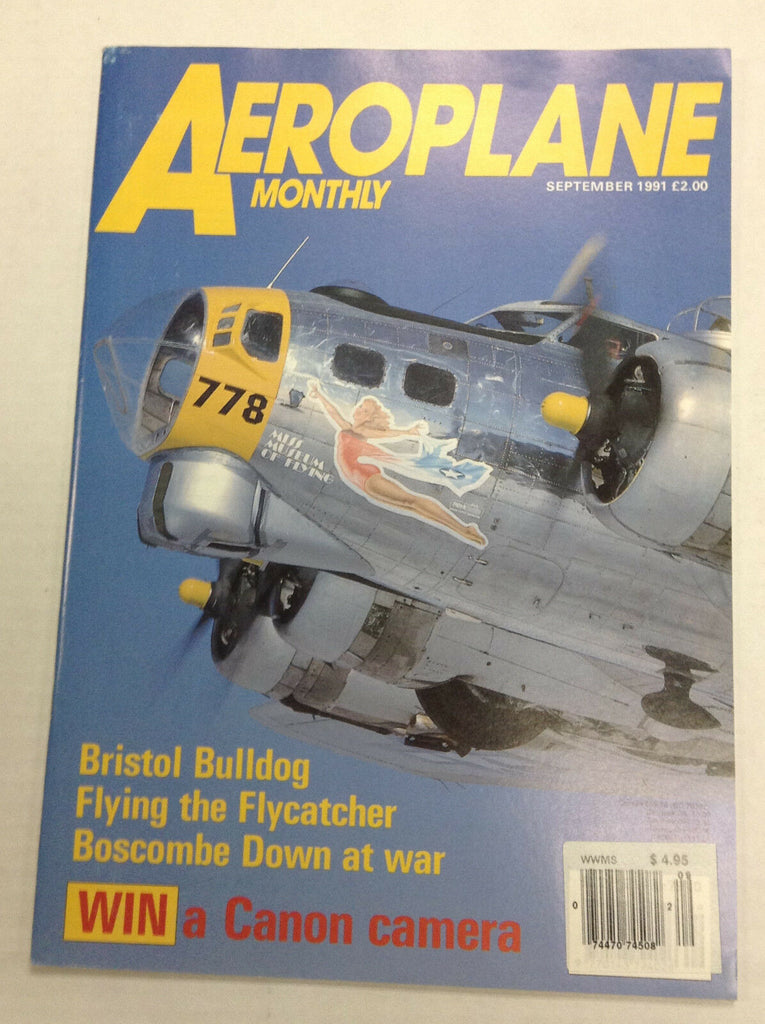 Aeroplane Monthly Aviation Magazine Bristol Bulldog September 1991 121416R