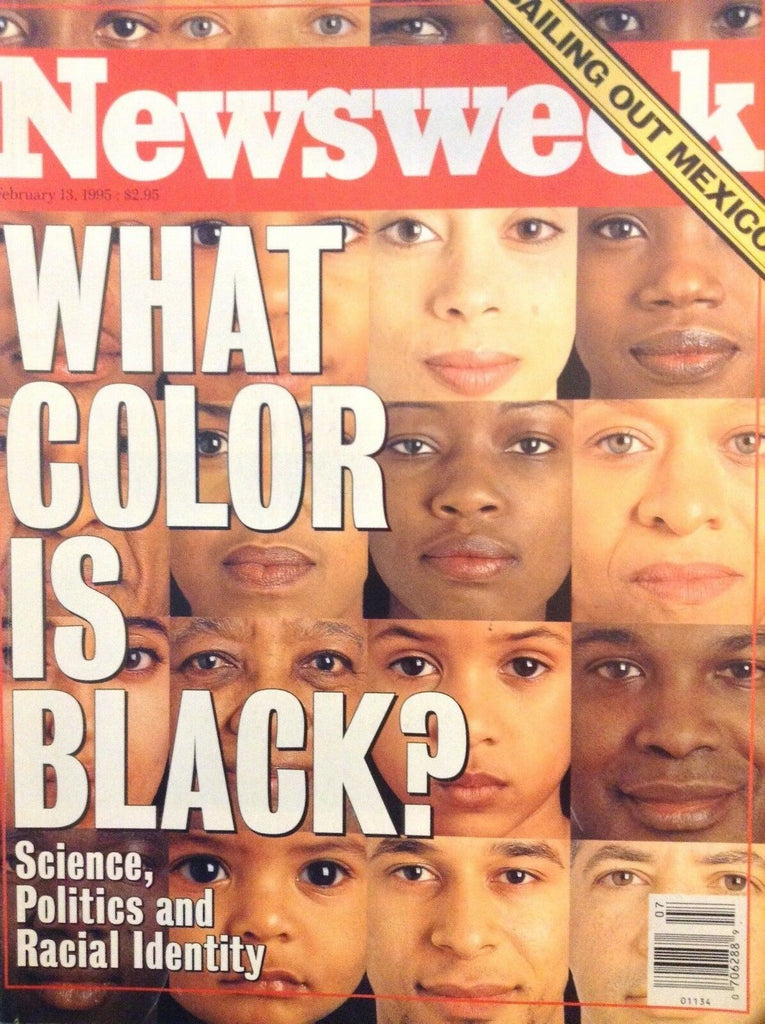 Newsweek Magazine What Color Is Black February 13, 1995 041918nonrh