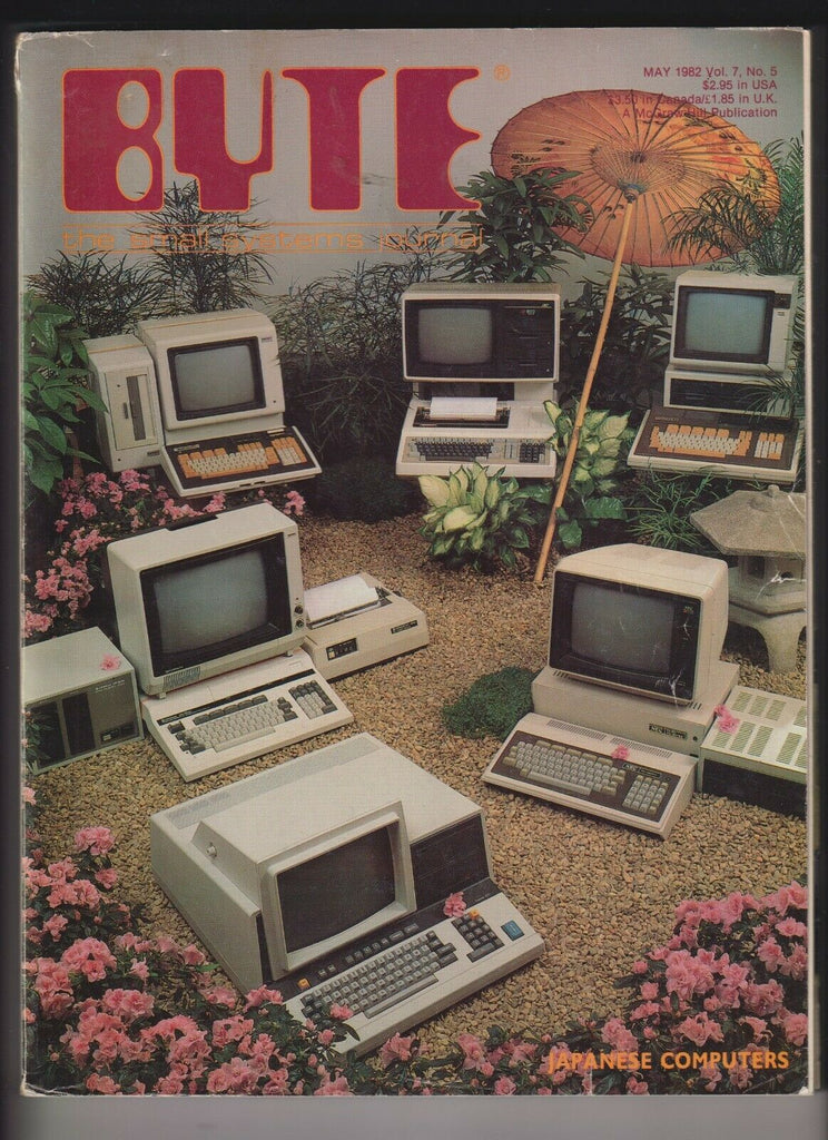 Byte Magazine Japanese Computers May 1982 545 Pages! 120919nonr