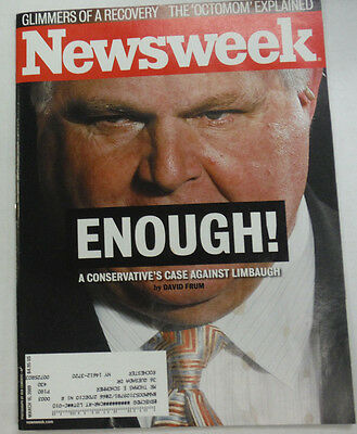 Newsweek Magazine A Conservative Against Limbaugh March 2009 052615R