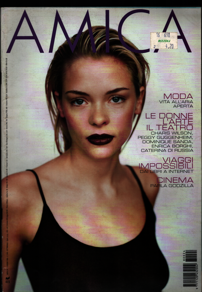 Amica Italian Fashion Magazine June 12 1998 Dominique Sanda 021121ame2