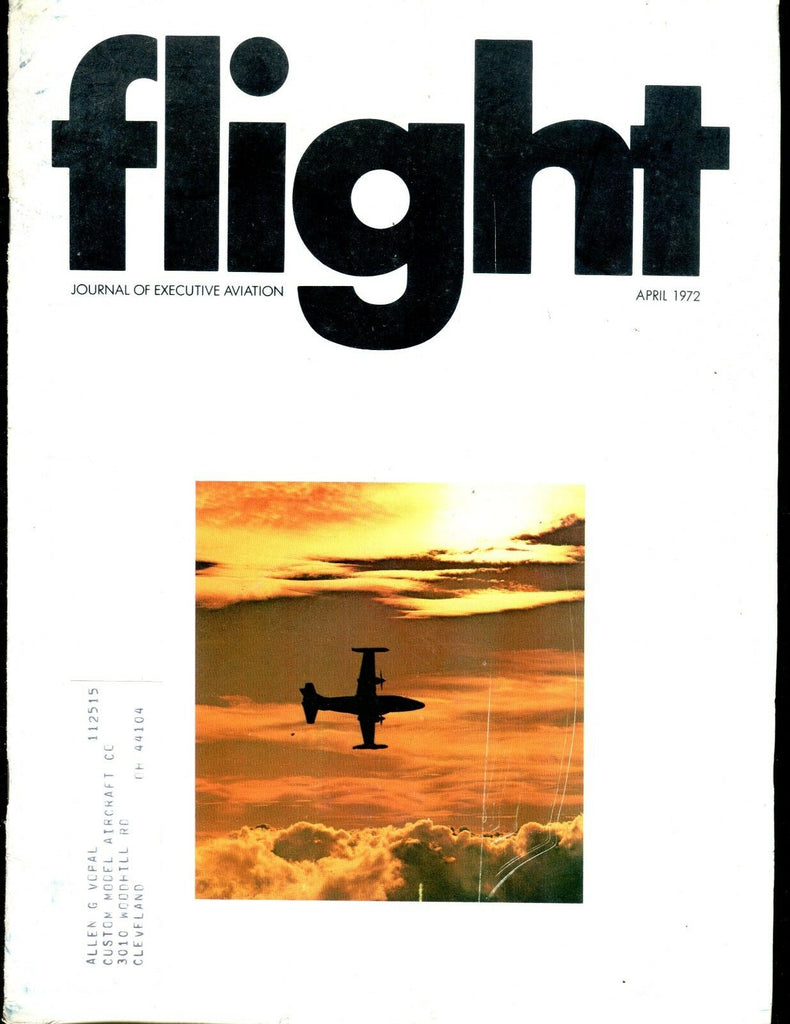 Flight Magazine April 1972 Mitsubishi MU-2J EX w/ML 112916jhe