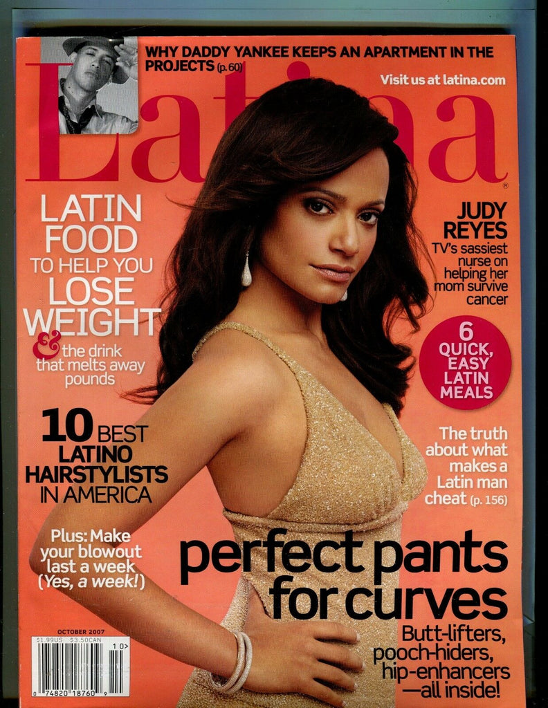 Latina Magazine October 2007 Judy Reyes EX w/ML 021717jhe