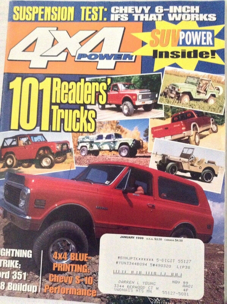 4x4 Power Magazine 101 Readers' Tricks January 1999 081117nonrh