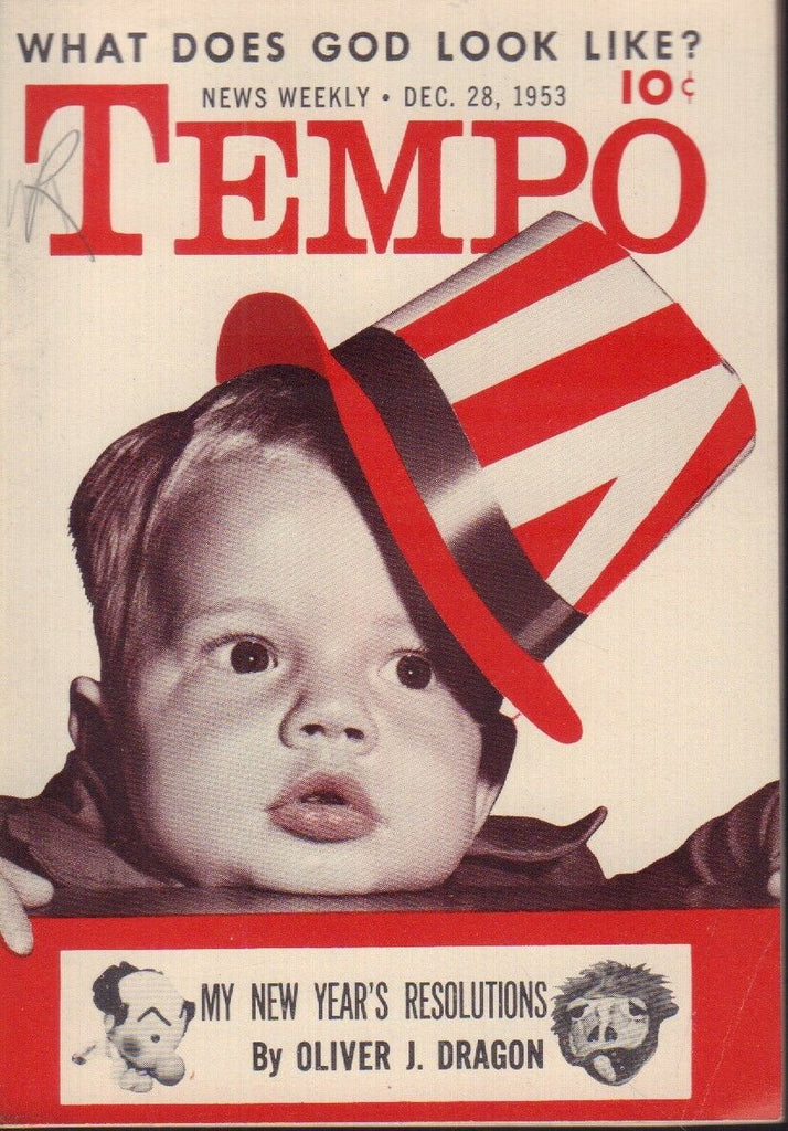 Tempo Digest December 28 1953 Oliver J Dragon Cheesecake Pin Up 091218AME2