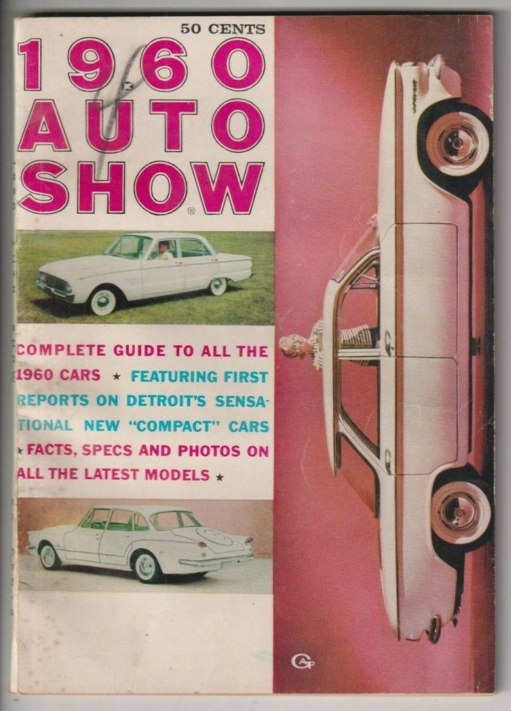 1960 Auto Show Magazine Detroit's New Compact 031320nonr