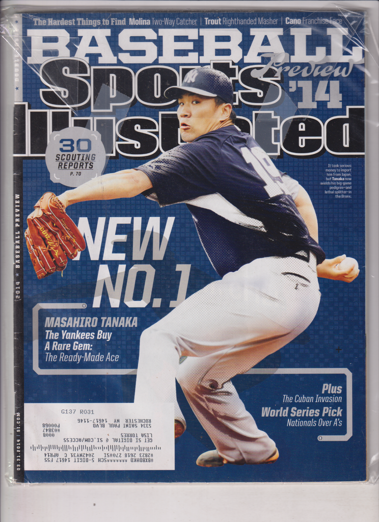 Sports Illustrated Masahiro Tanaka World Series March 13, 2014 121919nonr