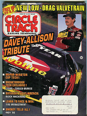 Circle Track & Racing Technology Magazine October 1993 Allison VGEX 052016jhe