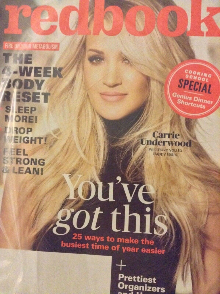 Redbook Magazine Carrie Underwood September 2018 SEALED 112618nonrh