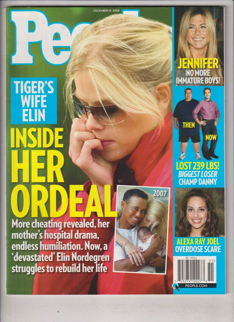 People Mag Tiger Woods & Wife Elin December 21, 2009 040120nonrh