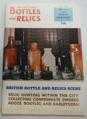 Bottles And Relics Magazine British Bottle & Relics May 1972 070615R