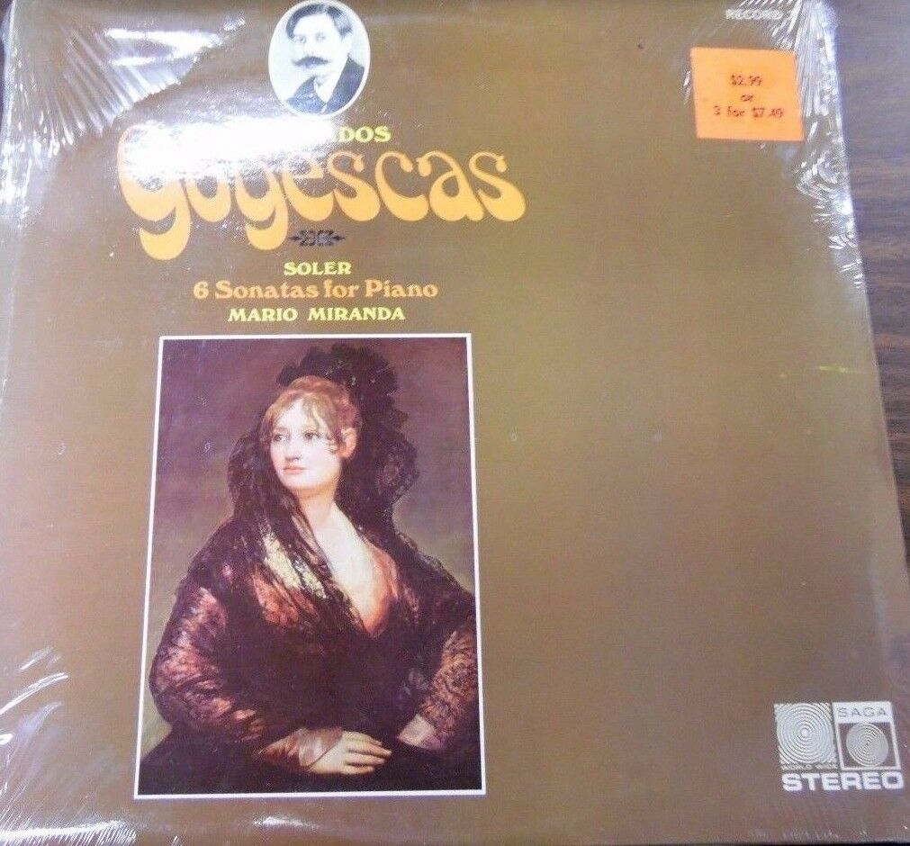 Granados Goyescas 33 RPM New Sealed Saga 5344 092416LLE