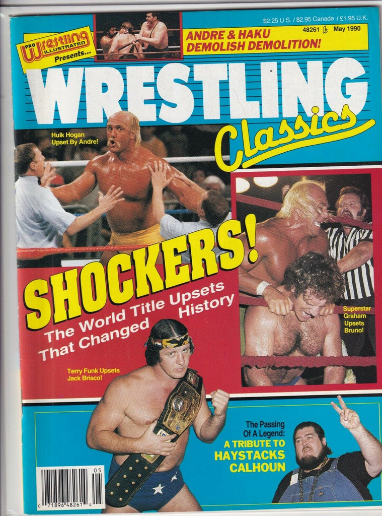 Wrestling Classics Hulk Hogan Billy Graham Bruno Sammartino May 1990 090919nonr