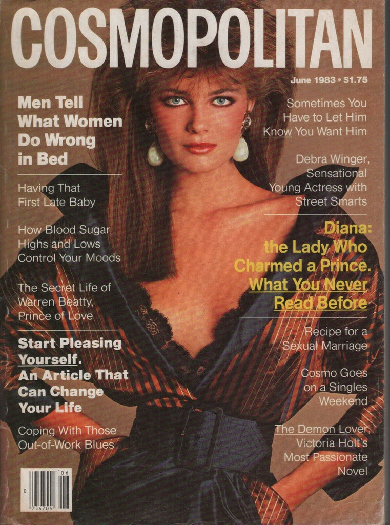 Cosmopolitan Magazine June 1983 Debra Winger Paulina Porizkova 080819AME