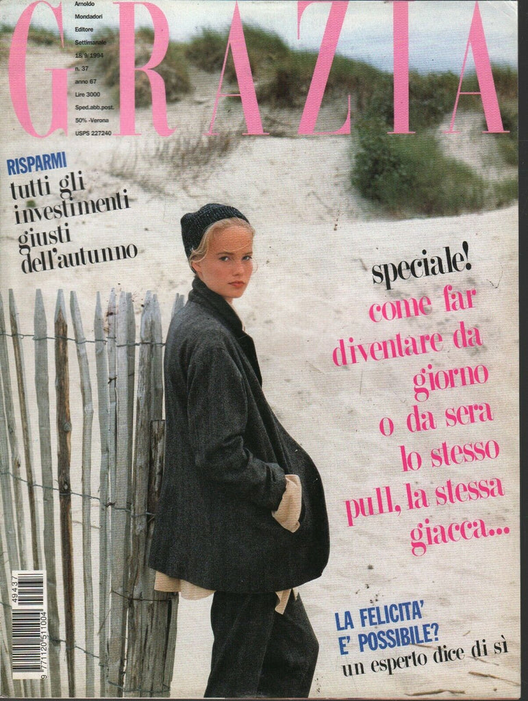Grazia Italian Fashion Magazine September 18 1994 Keanu Reeves 101220ame2