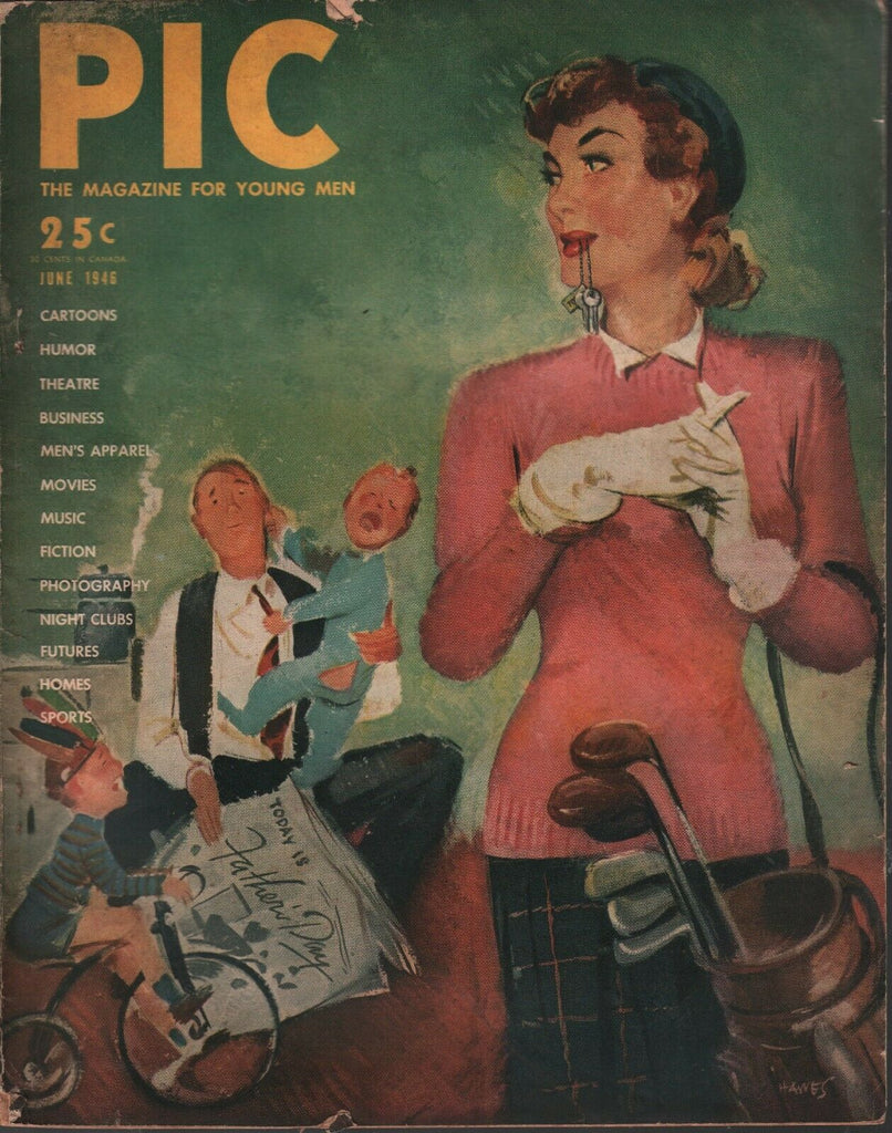 PIC Magazine June 1946 Johnny Desmon Kenny Delmar Elaine Carrington 031920AME