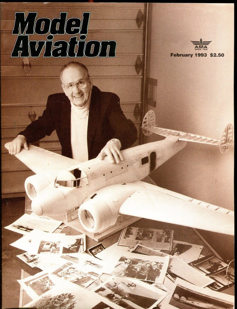 Model Aviation Magazine February 1993 Bill Harney EX No ML 022217nonjhe