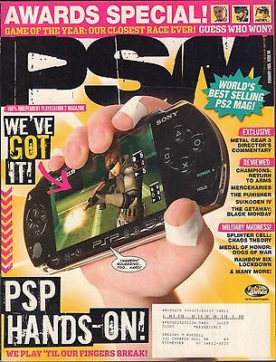 PSM February 2005 PSP Hands-On, Metal Gear 3 w/ML VG 070816DBE2