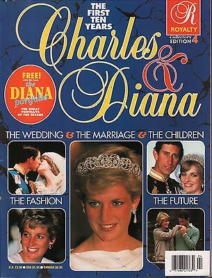 The first ten years Charles & Diana 19912 Collectors edition 4 EX 122215DBE