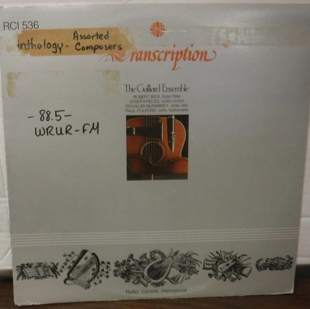 The Galliard Ensemble vinyl RCI-536-1 031118LLE