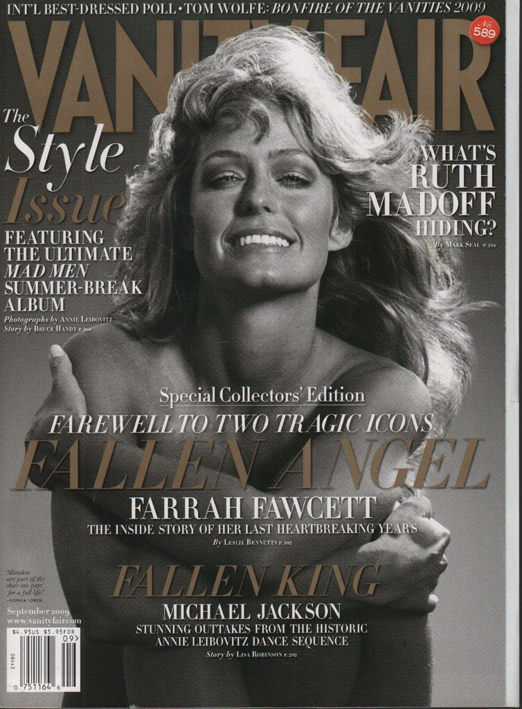 Vanity Fair September 2009 Farrah Fawcett Michael Jackson 062218DBF2