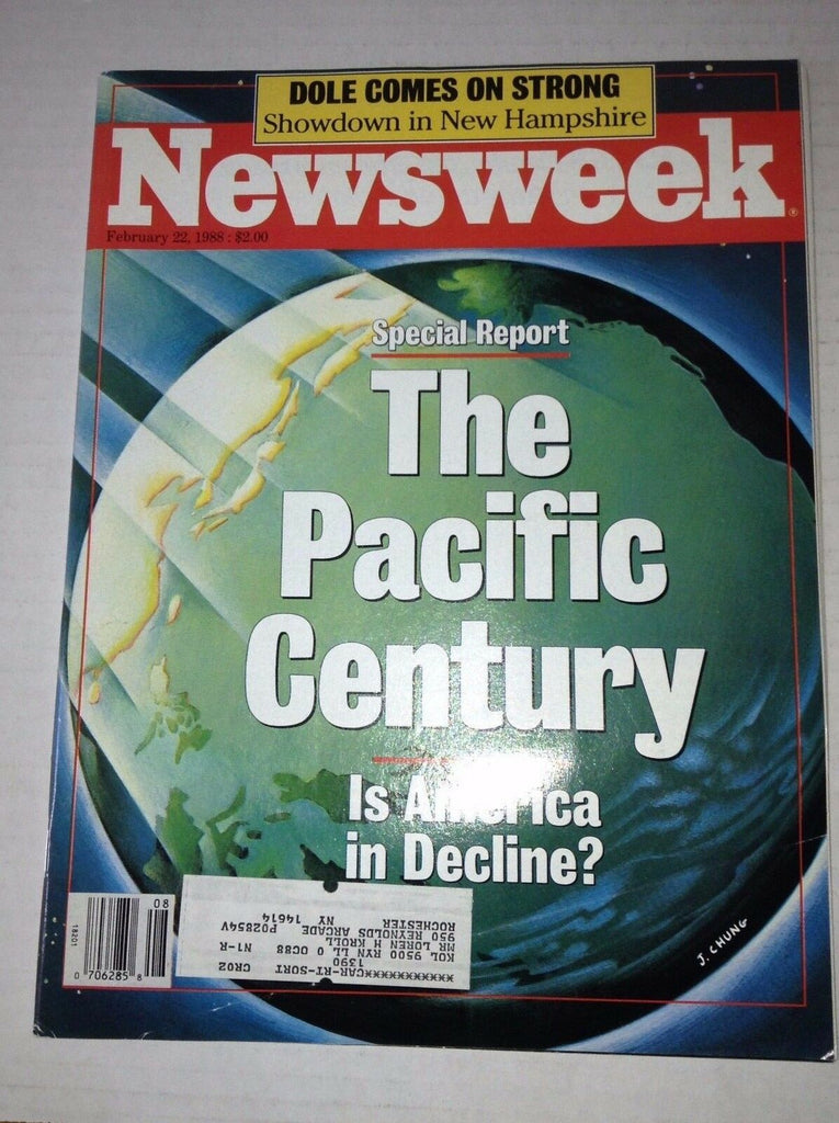 Newsweek Magazine The Pacific Century February 22, 1988 101216R2
